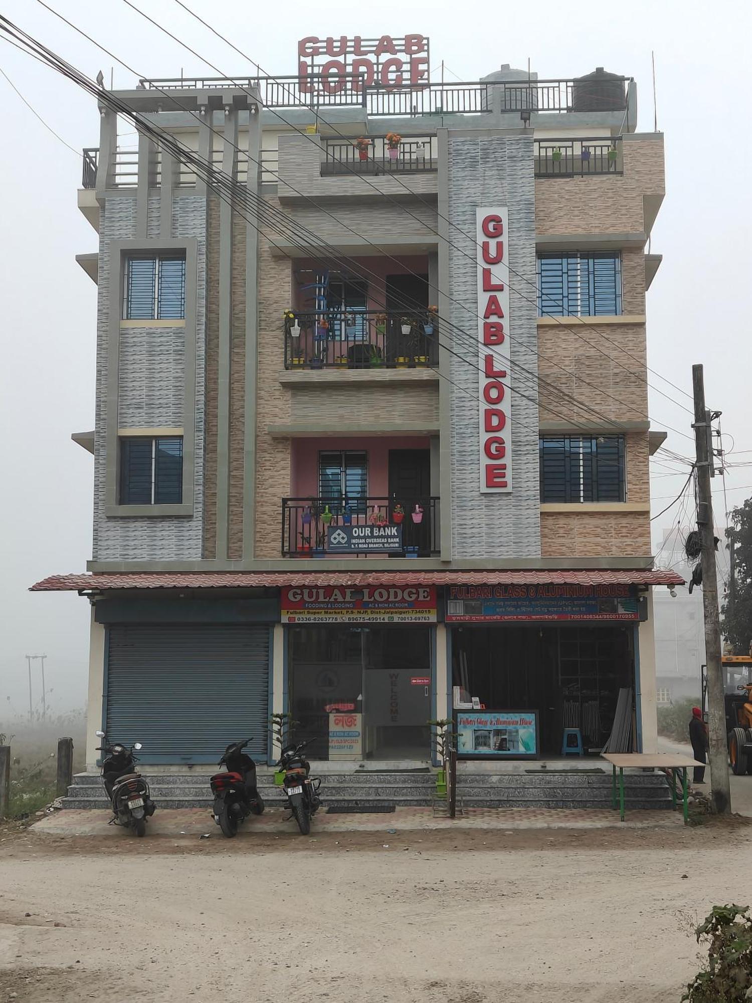 Gulab Lodge Siliguri Buitenkant foto